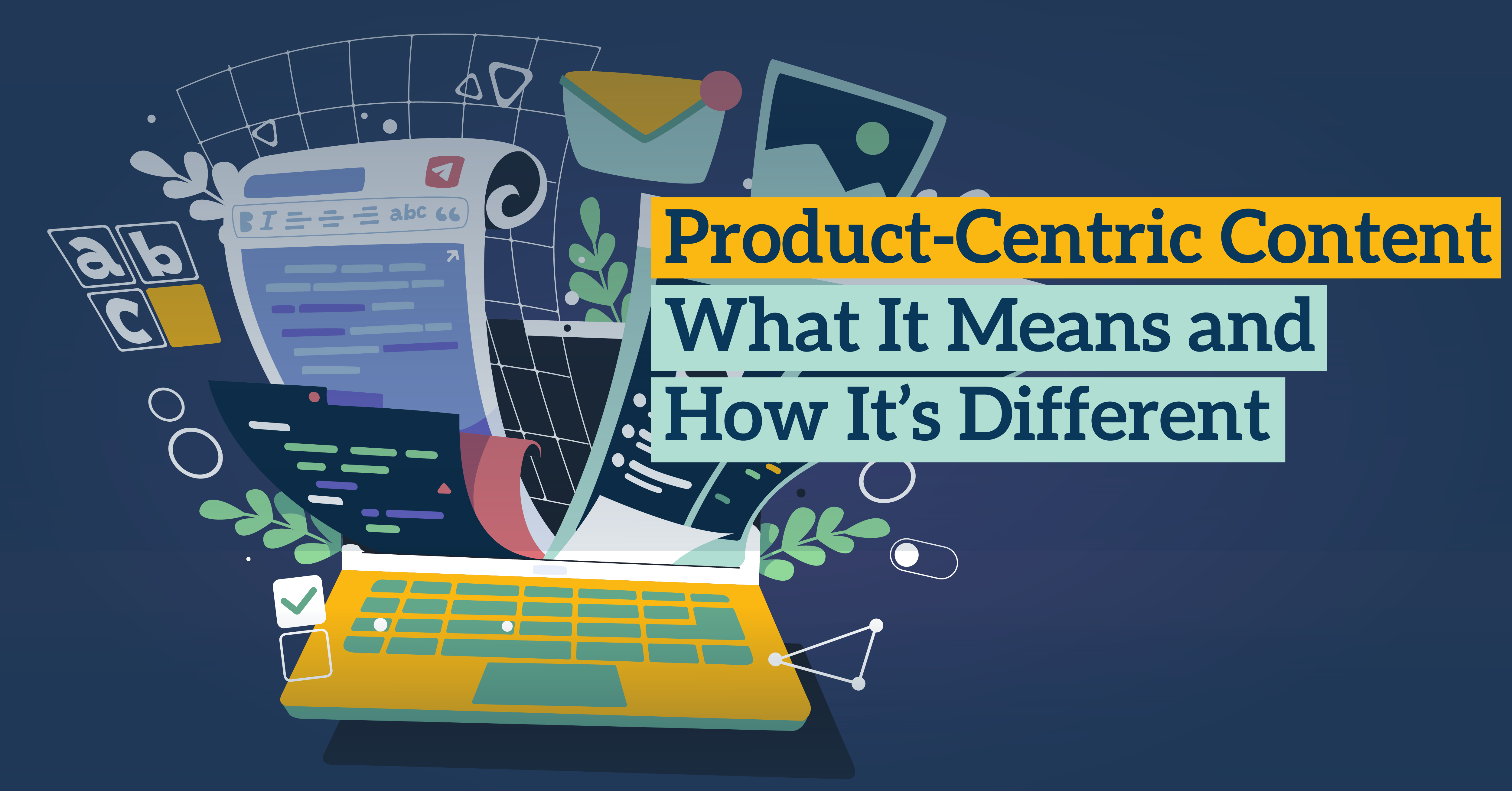 product-centric content